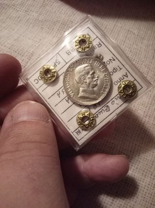 1 Lira Italia 1915 Argento