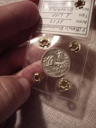 1 Lira Italia 1915 Argento