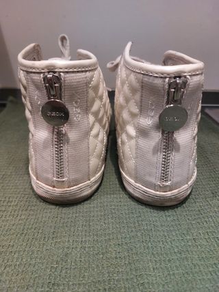 Geox Sneakers bianco perla n. 38