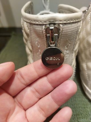 Geox Sneakers bianco perla n. 38