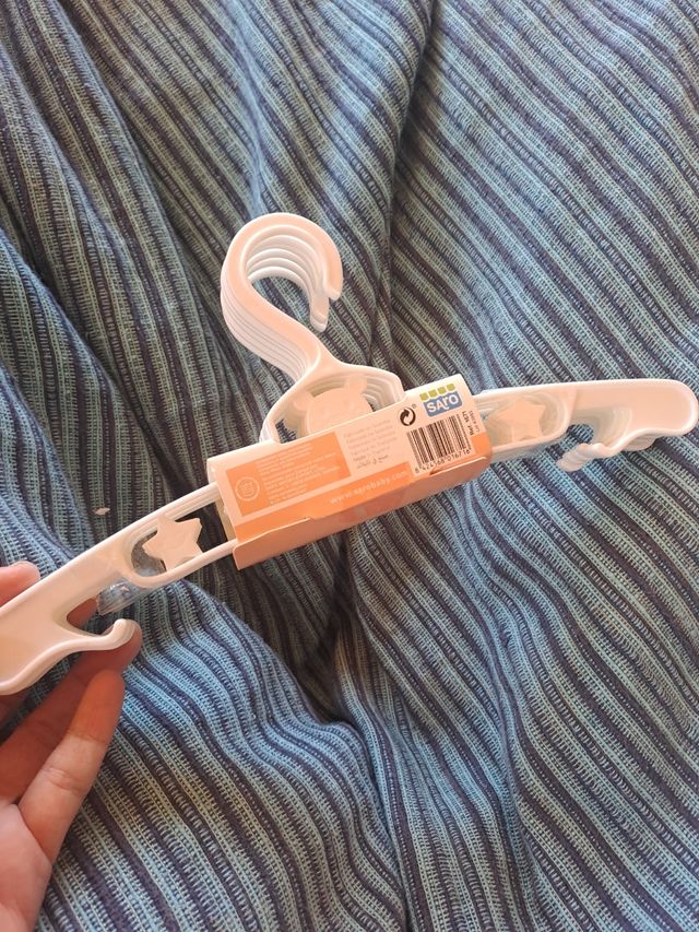 Perchas bebé Osito - 5 perchas