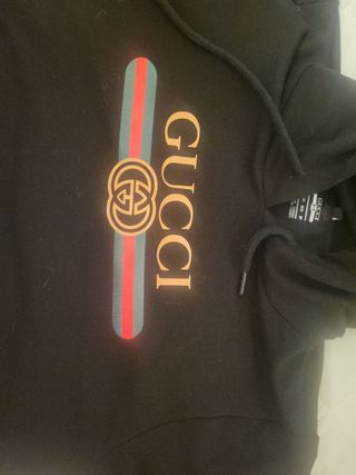 Sudadera Gucci negra talla M