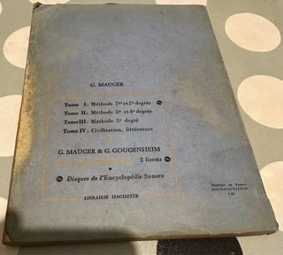 Libro Francés: Curso de Lengua y Civilización