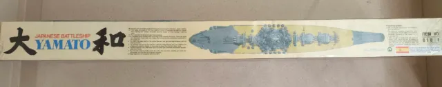 Maqueta Yamato: barco japonés
