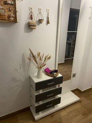 Mueble recibidor 3 cajones