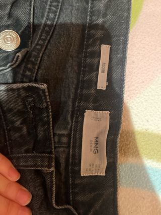 Pantalones campana negros