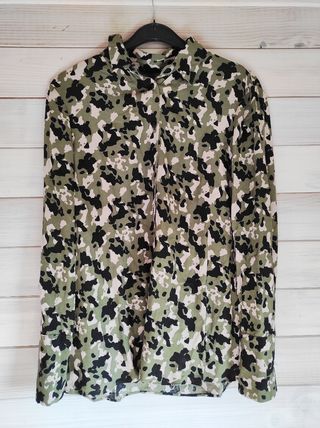 Camisa militar verde oliva