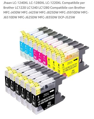 Cartucce Jhaan LC1240XL | Brother