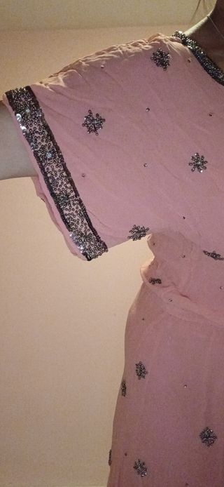 Vestido fiesta rosa | Talla única