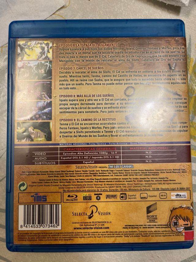 Caballeros Zodiaco: Saint Seiya - BD/DVD