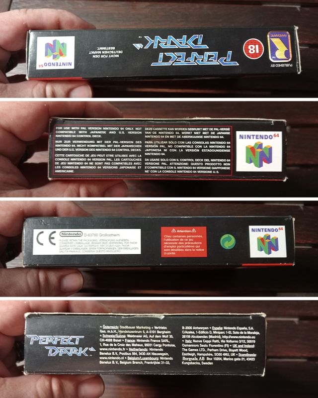 Perfect Dark Nintendo 64 PAL COMPLETO Original