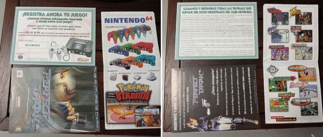 Perfect Dark Nintendo 64 PAL COMPLETO Original