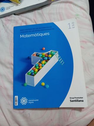 Libro matemáticas 1eso 
