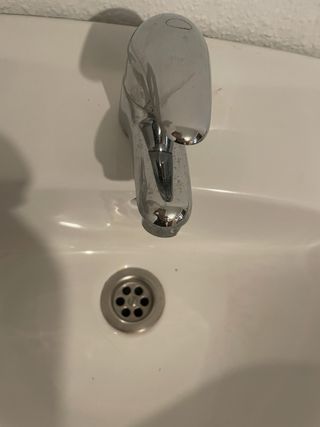 2 Lavabos Roca - Pie de cerámica