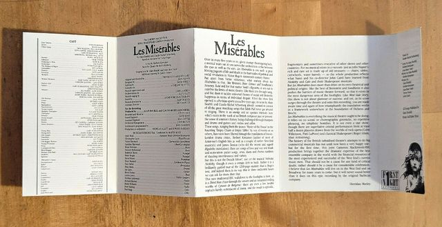 Cassette Musical Les Misérables