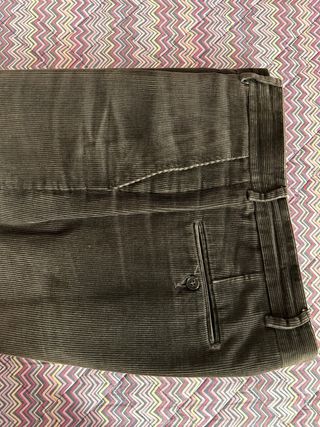 Pantaloni uomo in velluto a coste