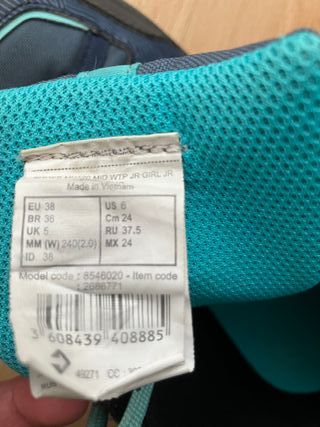 Botas montaña Decathlon talla 38