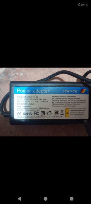 Cargador Portátil 65W/45W