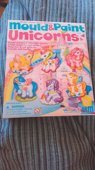 Mold&Paint Unicornios: Kit Manualidades