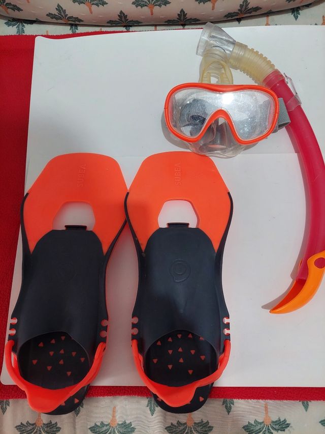 Equipo buceo niño Subea Decathlon