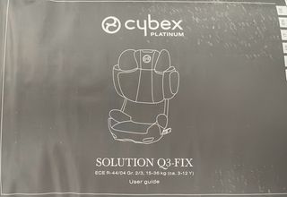Cybex Solution Q3-Fix Gr.2/3