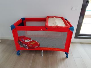 Cuna viaje Cars Lightning McQueen