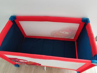 Cuna viaje Cars Lightning McQueen