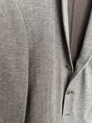 Blazer Cinza e Marrom