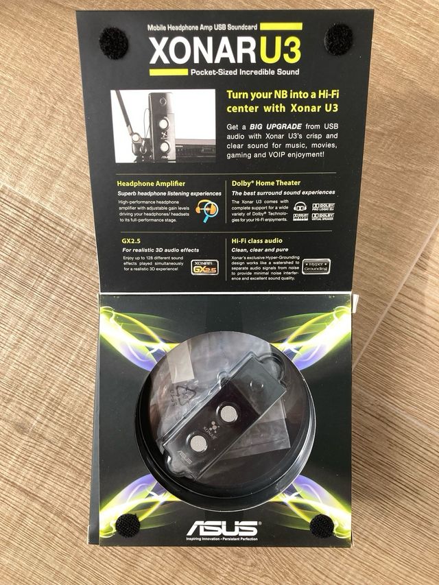 Tarjeta Sonido USB Asus Xonar U3