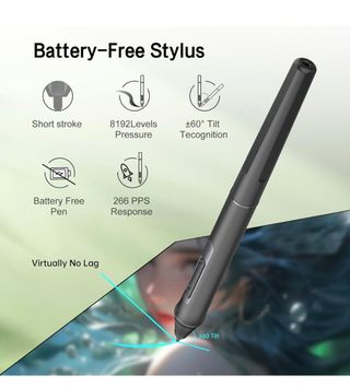 Bisface BT-12: Tablet gráfica negra