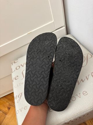 Clachas con purpurina