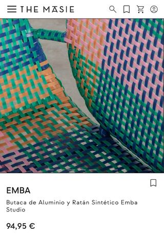 2 Sillas y mesa de jardín