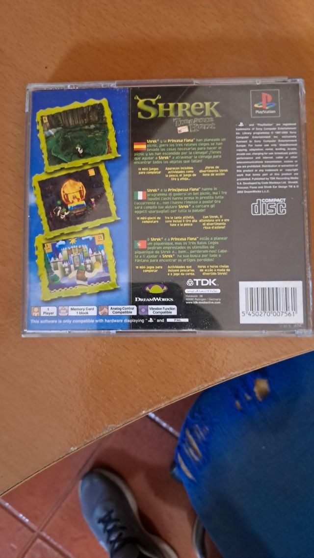 Shrek Treasure Hunt - PS1