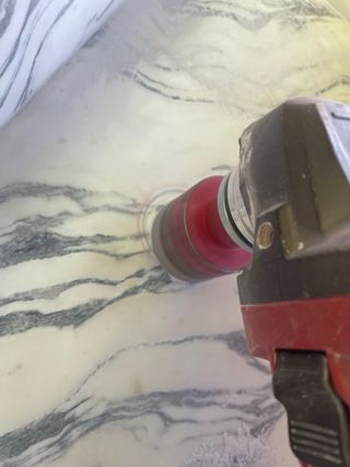 Lavabo de mármol Calacatta Arabesco