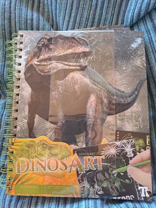 Cuaderno DinoArt: Dibujo de Dinosaurios