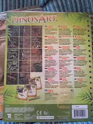 Cuaderno DinoArt: Dibujo de Dinosaurios