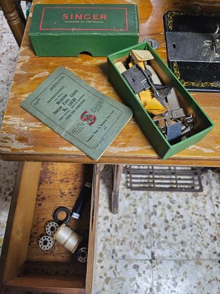 Máquina coser Singer Antigua