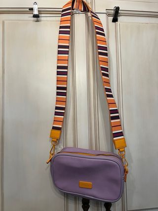 Bolso de colgar o bandolera juvenil violeta claro 