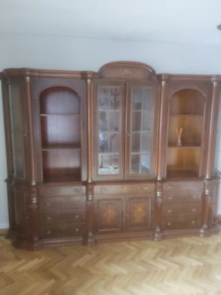 Vitrina clásica madera - Salón