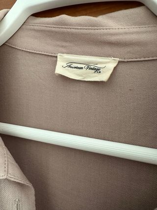 Camisa American Vintage beige