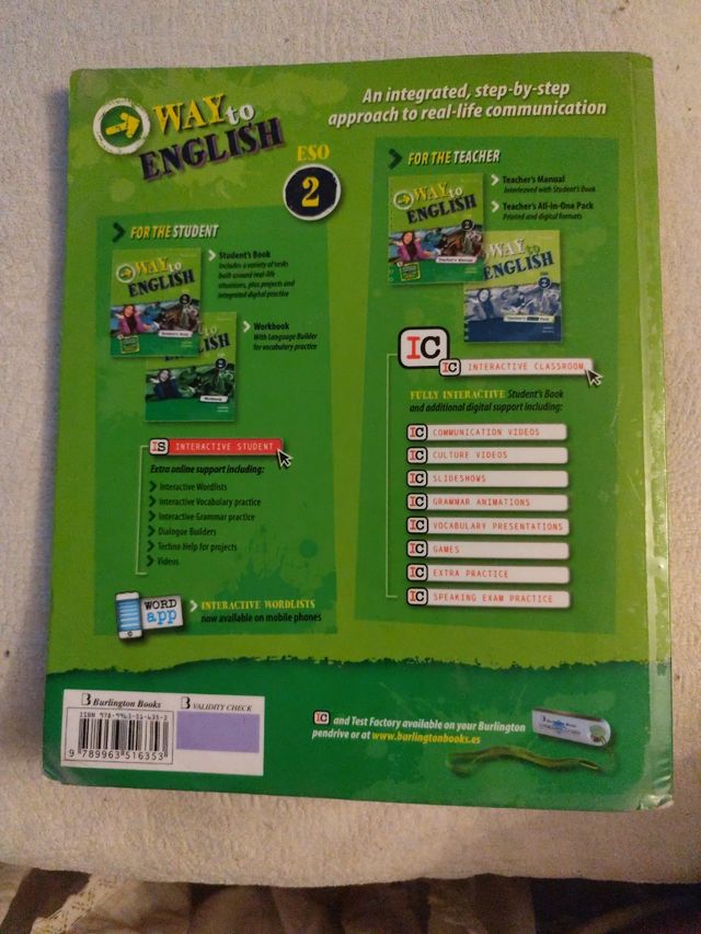 16 way to english 2 eso student's book