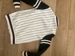 Chaqueta béisbol NY | Blanco y Negro 11 añod