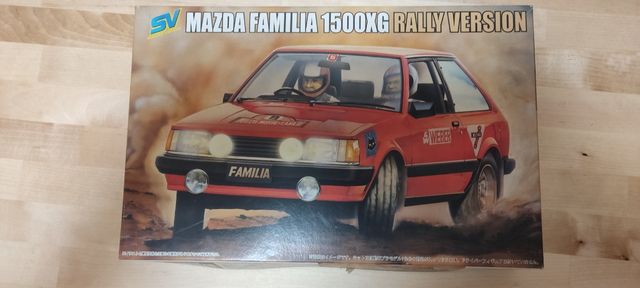 Maqueta Mazda Familia 1500XG Rally