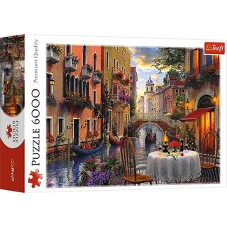 2 Puzzles 6000 piezas Trefl. Y regalo otro.
