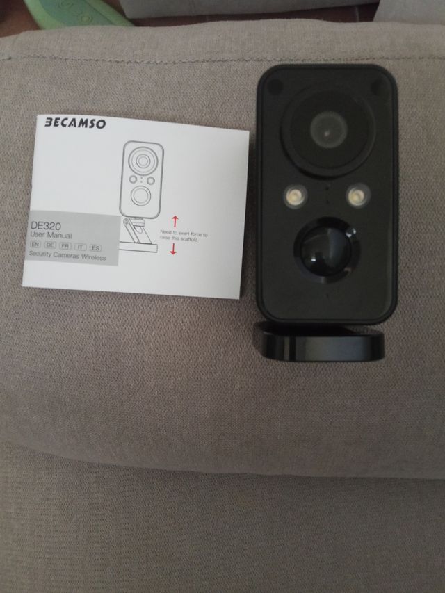 Cámara vigilancia inalámbrica BECAMSO DF220