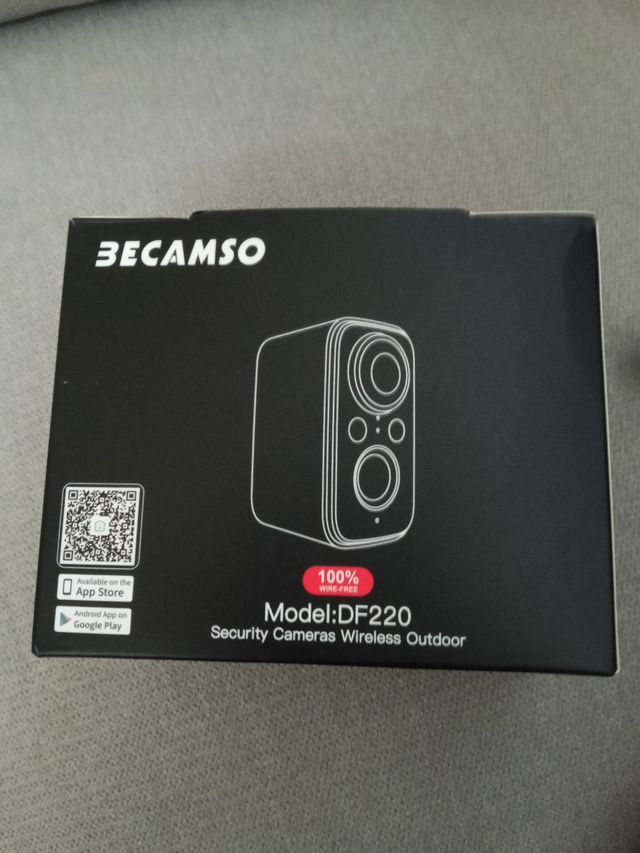 Cámara vigilancia inalámbrica BECAMSO DF220