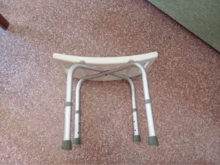 Taburete ducha geriátrico