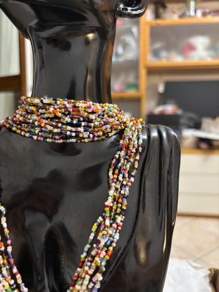 Set 7 collane lunghe vintage