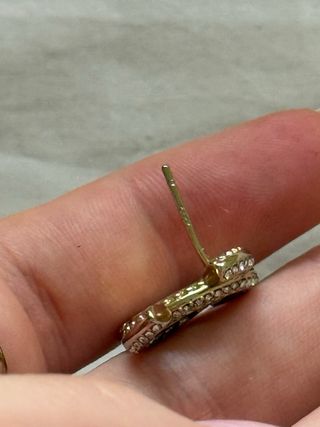 Pendientes Chanel Vintage dorados