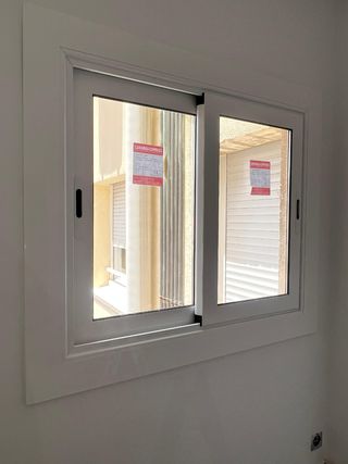 Ventanas aluminio blanco